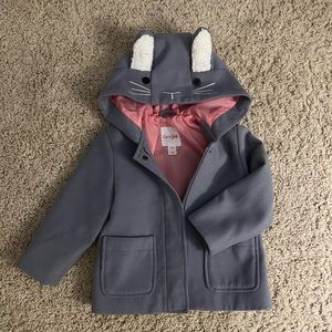 Baby girl coat, size 18 mos